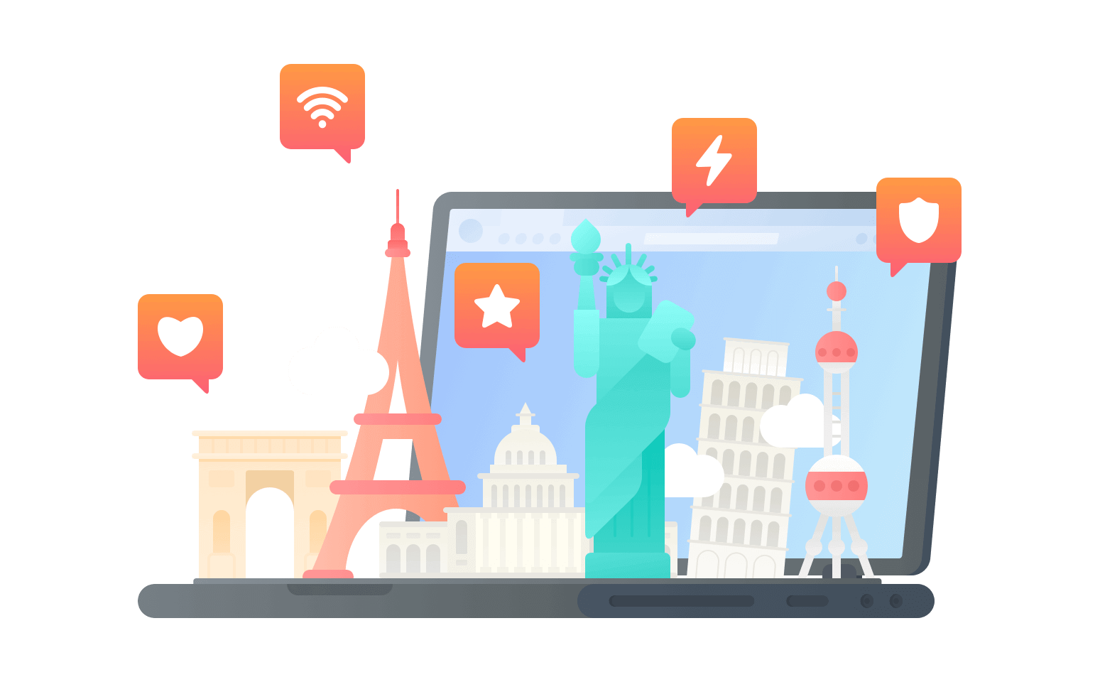在乌拉圭连接到中国的代理 - 大陆VPN